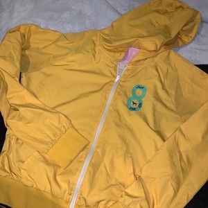PINK rain jacket